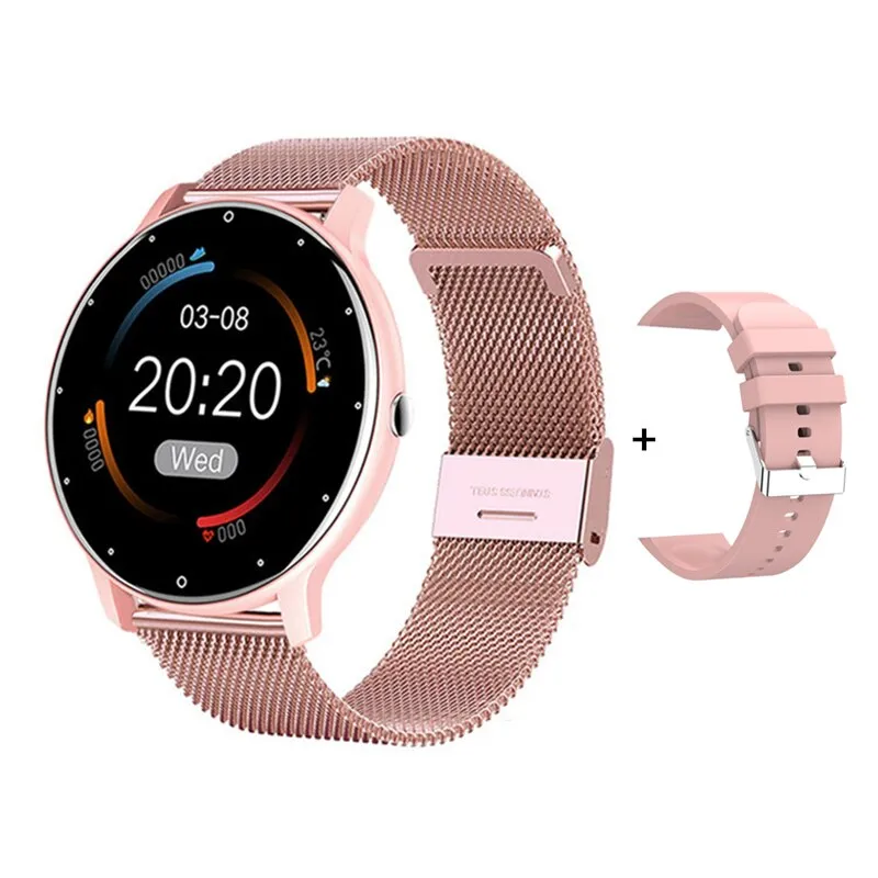 Women's Real-Time Weather Forecast Activity Tracker Whatsapp Smart Watches  Notification Reminder IP67 Waterproof Smartwatches