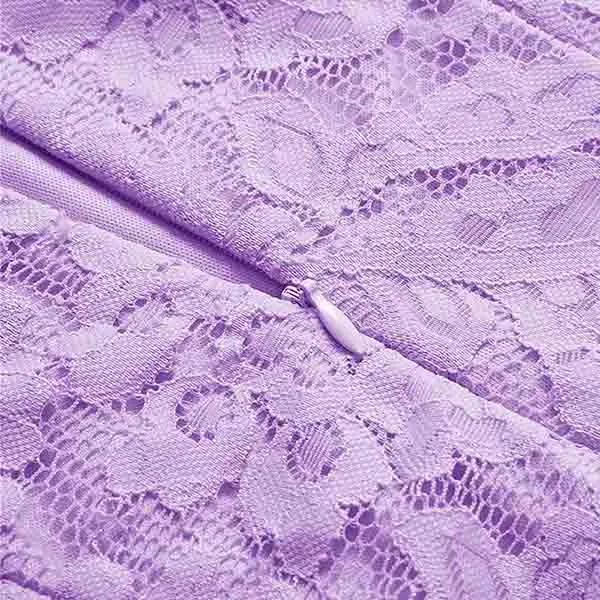 Women's Sleeveless Hi-Lo Lace Formal Dress Cocktail Party Dress Custom Size