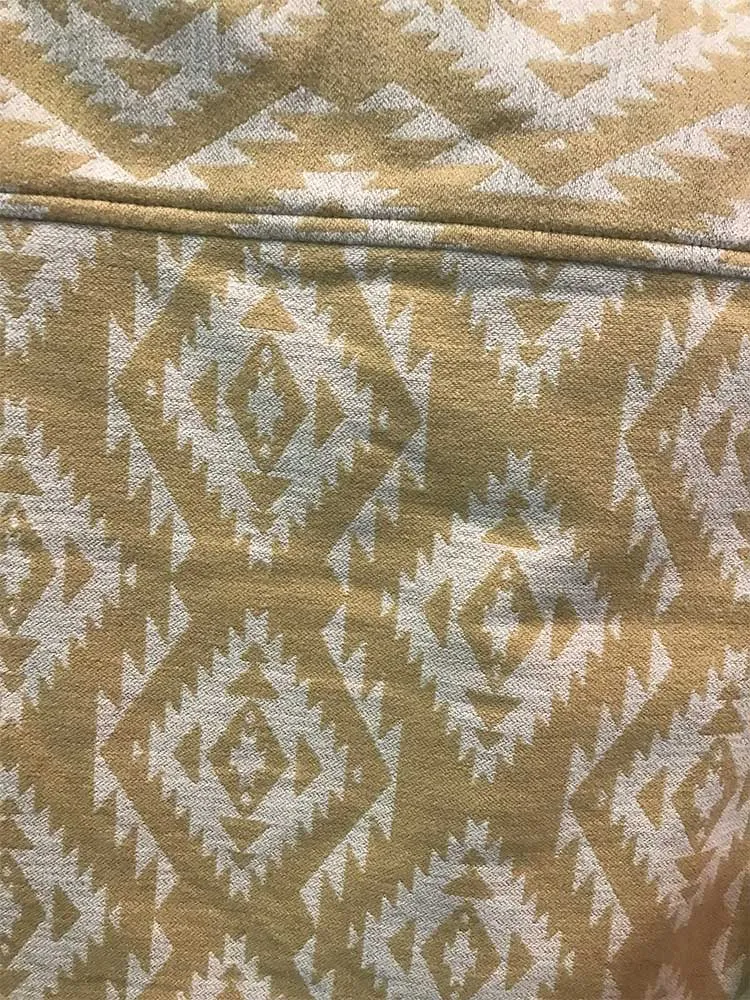 Women's Yellow Chevron Doublesoft Shirt by Pendleton