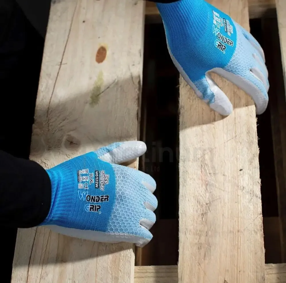 Wonder Grip WG-522 BEE-TOUGH - General Purpose Gloves (Nitrile Palm)