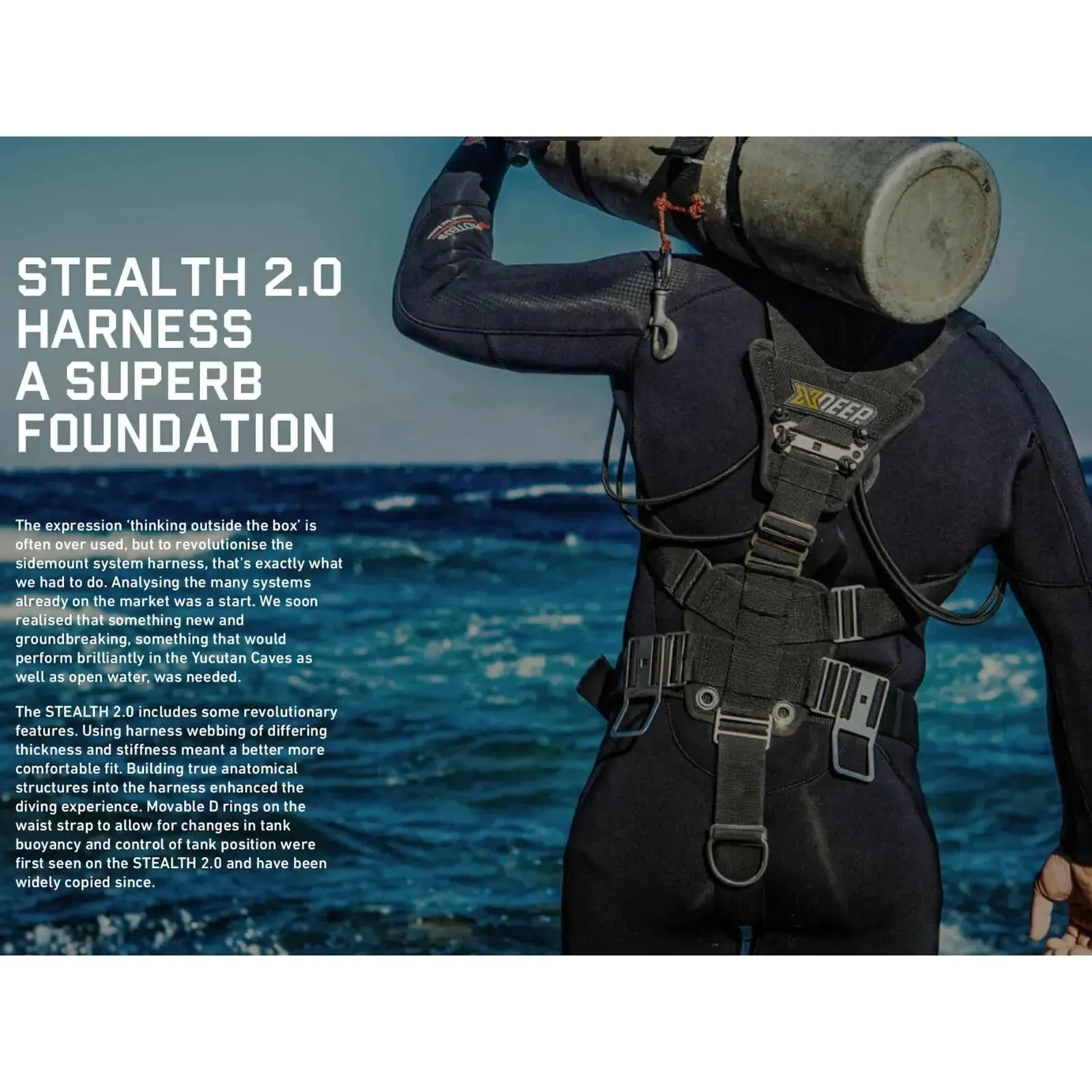 xDeep -  Stealth 2.0 TEC Sidemount System