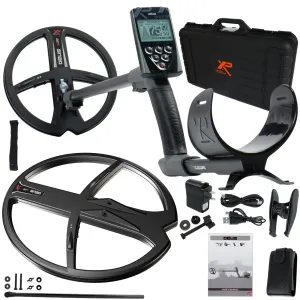 XP Deus Metal Detector Gold & Relic Hunt, Remote and 2 X35 Coils