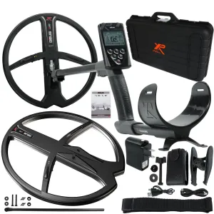 XP Deus Metal Detector Gold&Relic Bundle, Remote and 2 X35 Coils