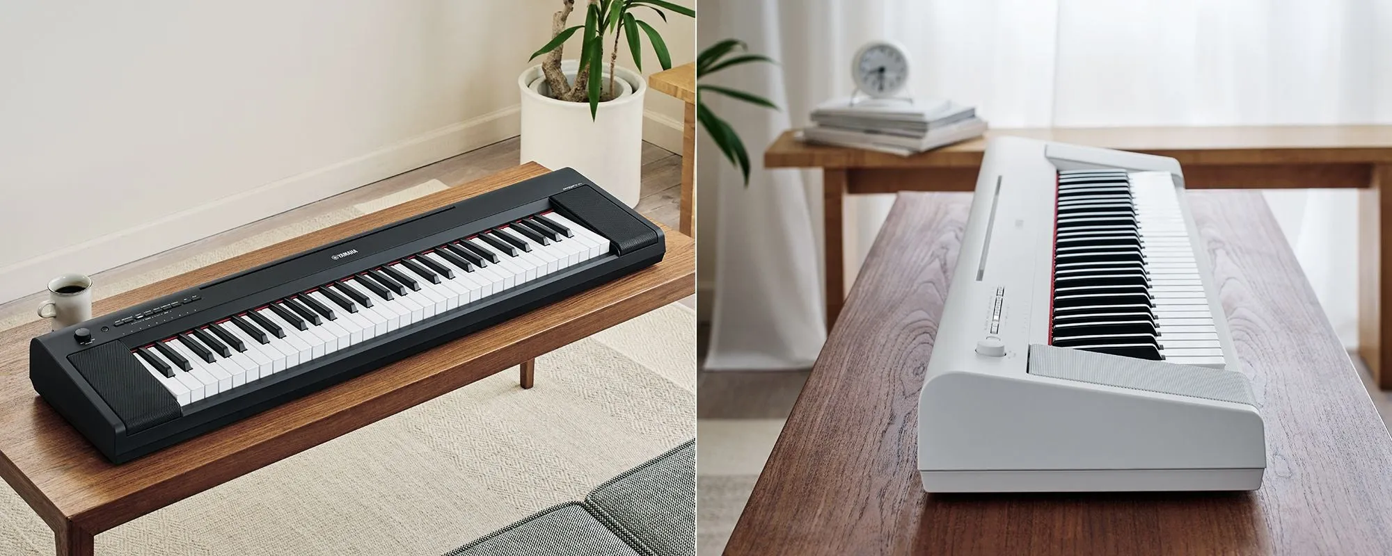 Yamaha NP-15WH Piaggero Portable Piano - White
