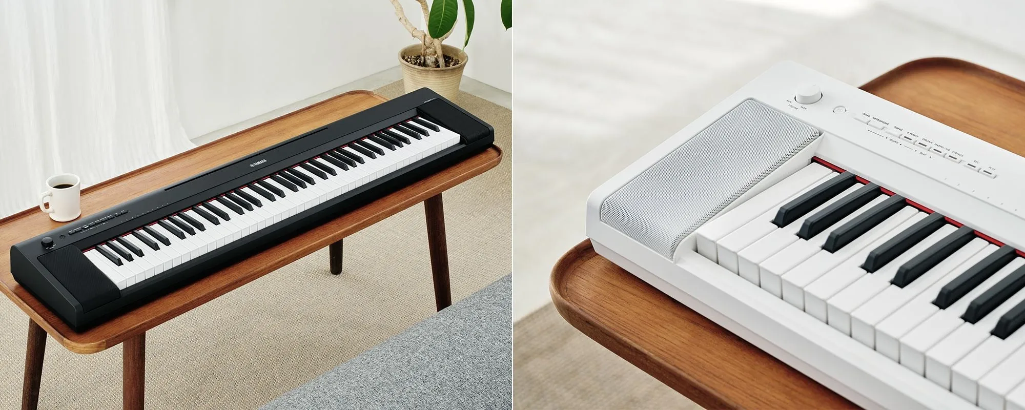Yamaha NP-35WH Piaggero Portable Piano - White