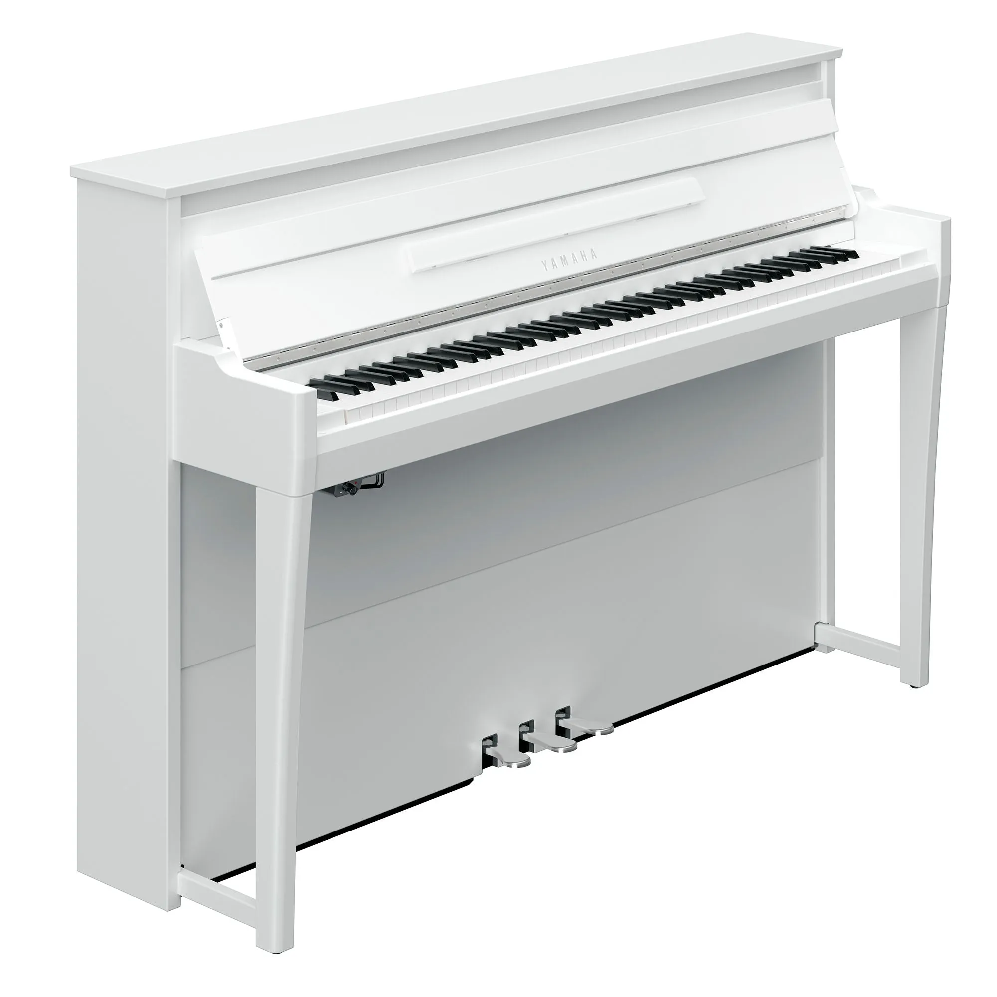 Yamaha NU1XA AvantGrand Hybrid Digital Upright Piano Polished White