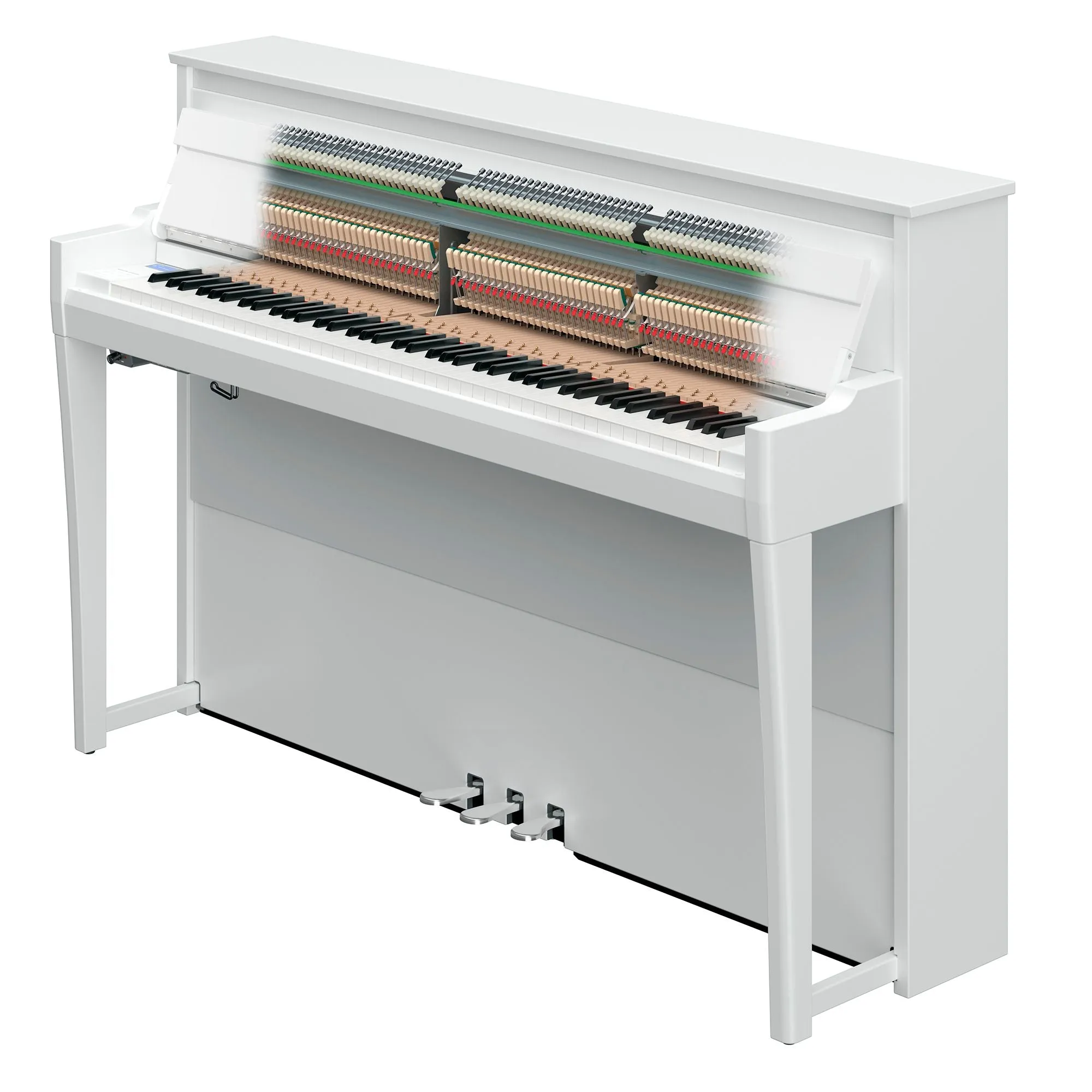 Yamaha NU1XA AvantGrand Hybrid Digital Upright Piano Polished White