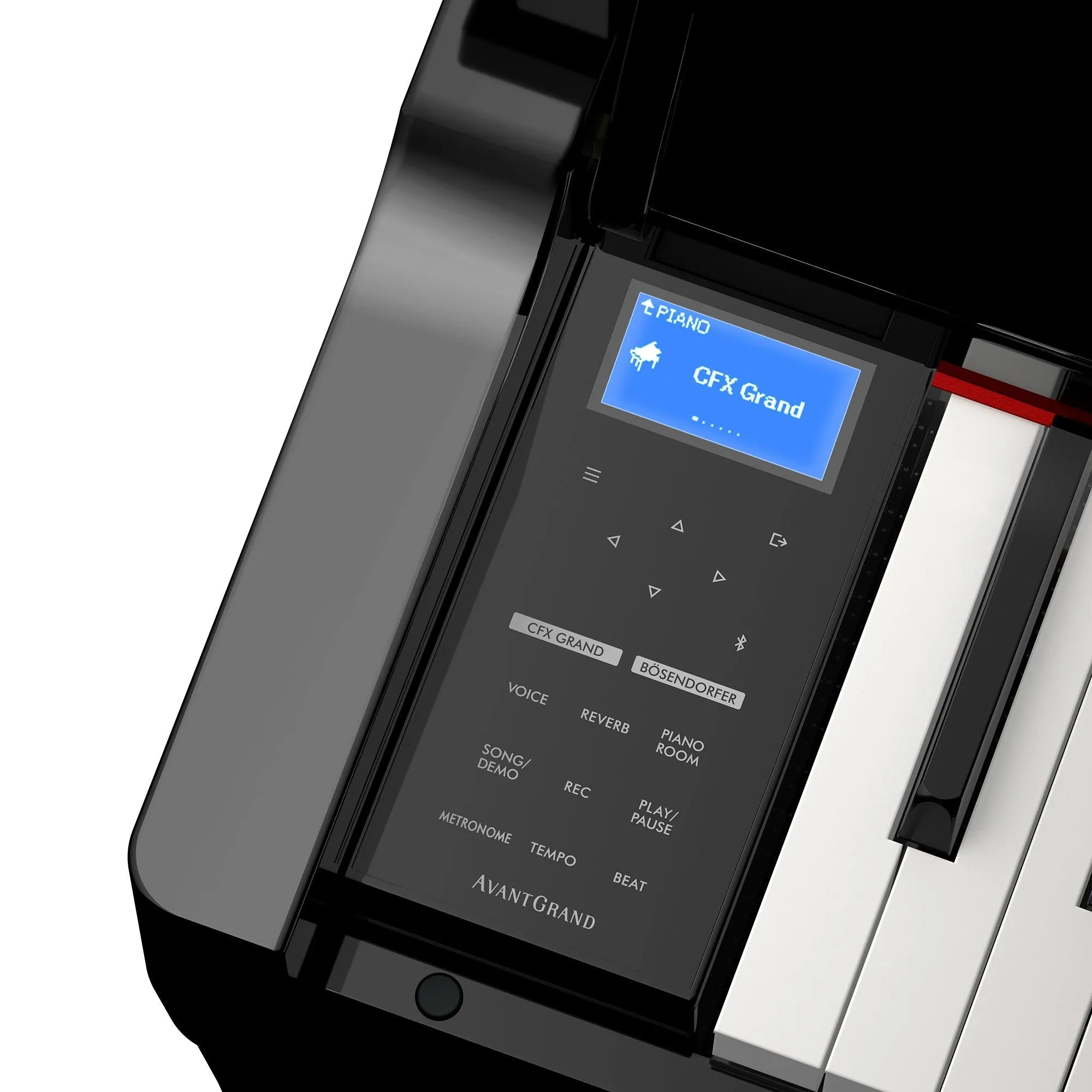 Yamaha NU1XA AvantGrand Hybrid Digital Upright Piano Polished White