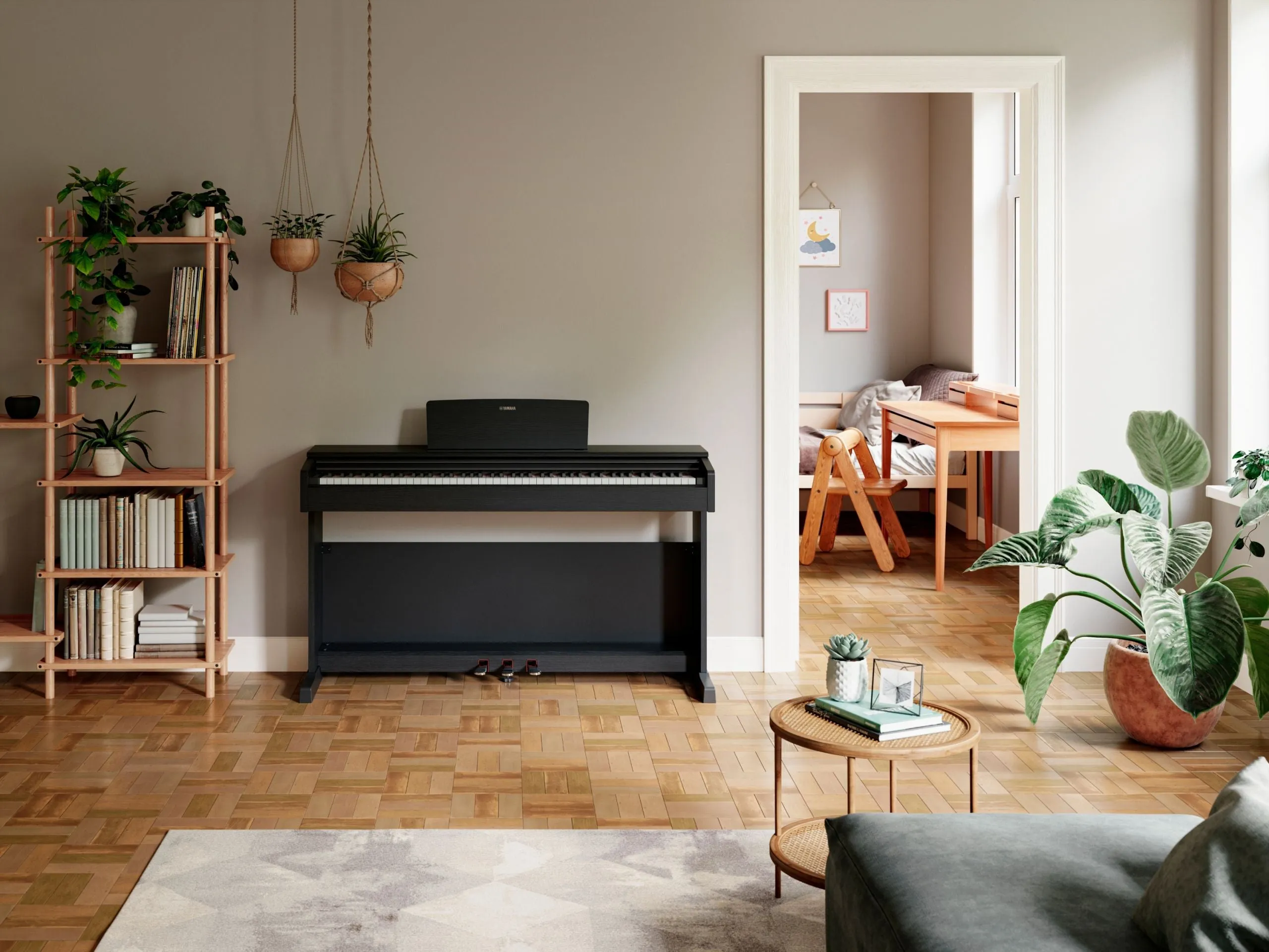 Yamaha YDP-145B Arius Digital Piano Black Walnut