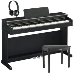 Yamaha YDP-165B Arius Digital Piano Black Walnut Bundle