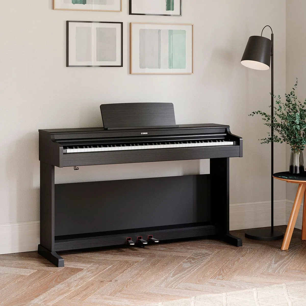 Yamaha YDP-165B Arius Digital Piano Black Walnut Bundle