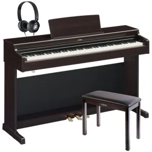Yamaha YDP-165R Arius Digital Piano Dark Rosewood Bundle