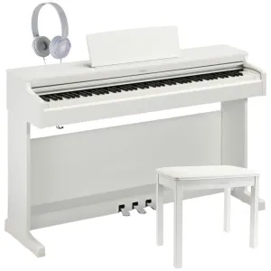 Yamaha YDP-165WH Arius Digital Piano White Bundle