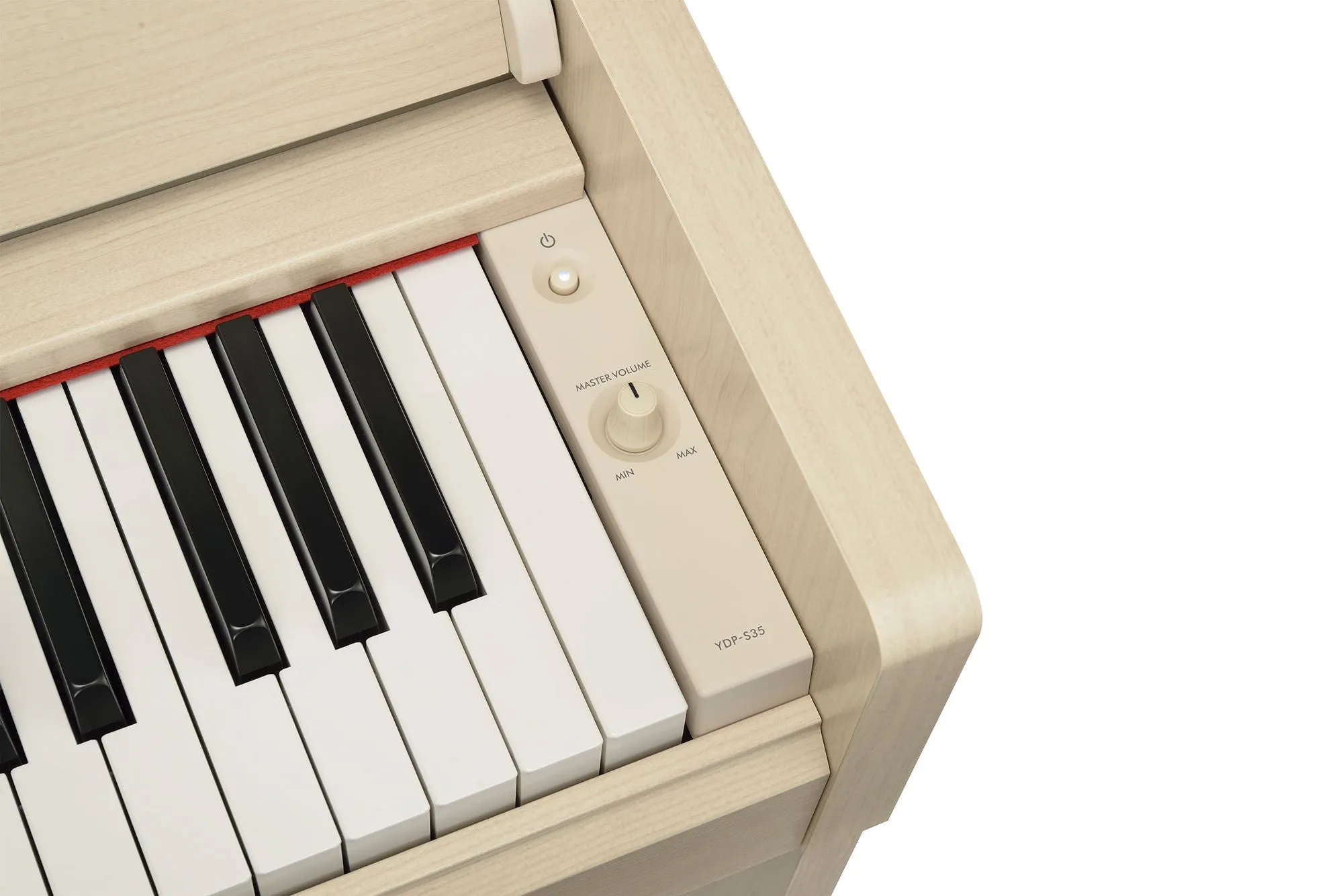 Yamaha YDP-S35WA Arius Slim Digital Piano White Ash Bundle
