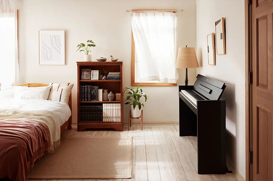 Yamaha YDP-S55B Arius Slim Digital Piano Black Walnut
