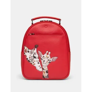 Yoshi Mother's Pride Red Leather Backpack
