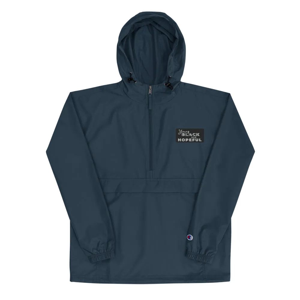 Young, Black & Hopeful Champion Packable Jacket