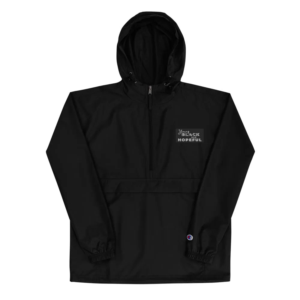 Young, Black & Hopeful Champion Packable Jacket