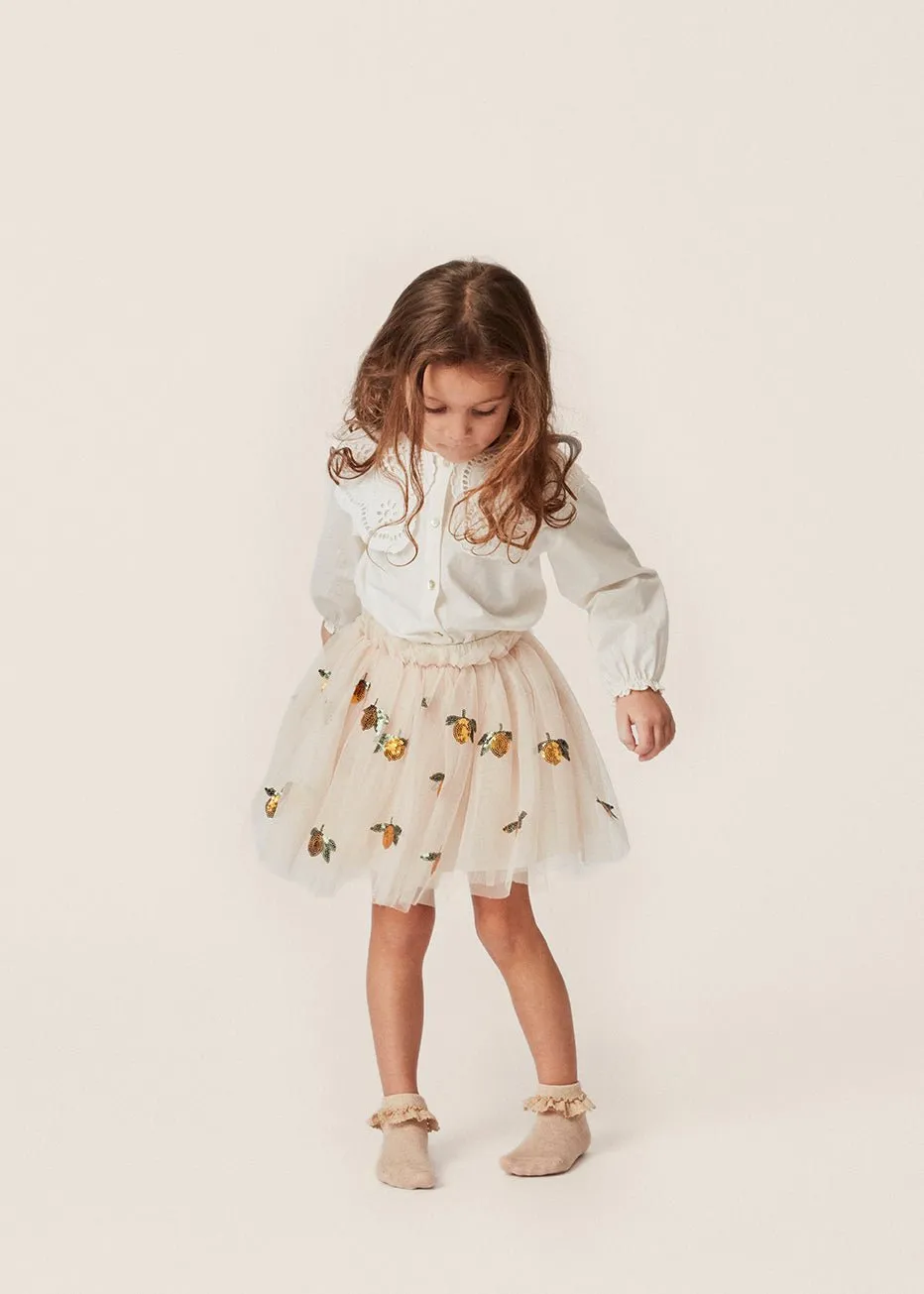 Yvonne Skirt | Lemon Sequin by Konges Sløjd