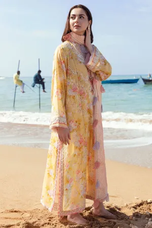 ZENEL (ZL23-09 A) | Zaha Lawn Collection 2023 | Embroidered Unstitched Lawn Suits