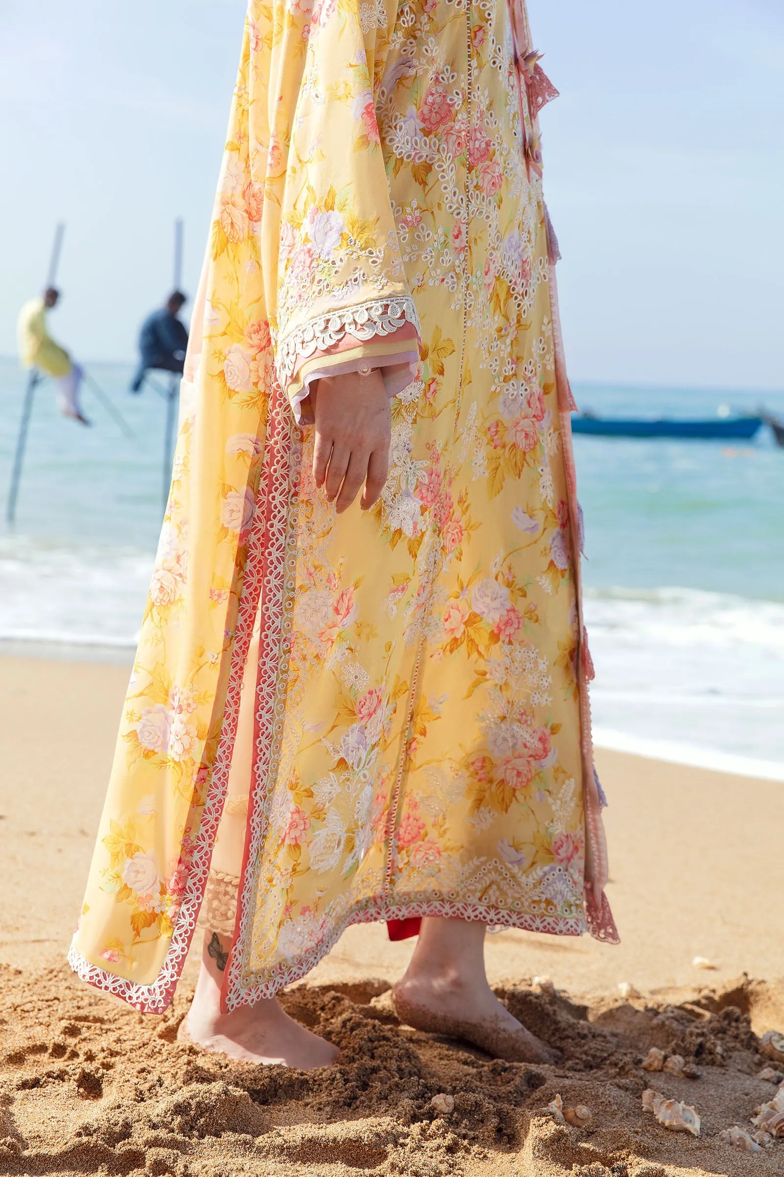 ZENEL (ZL23-09 A) | Zaha Lawn Collection 2023 | Embroidered Unstitched Lawn Suits