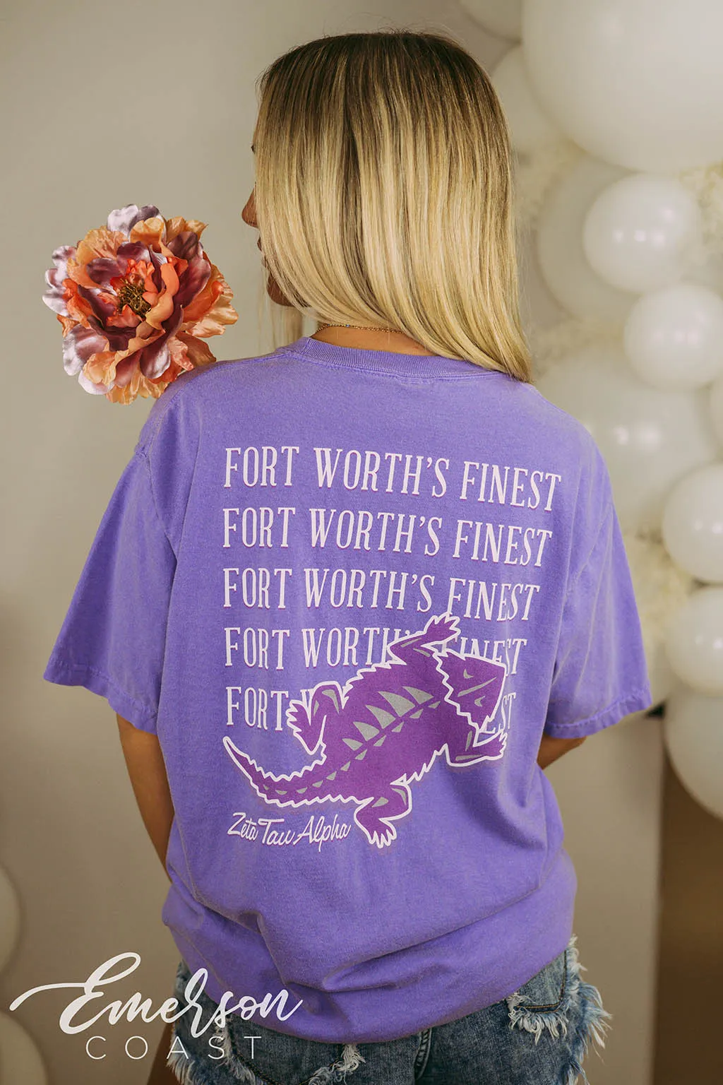 Zeta Tau Alpha Forth Worth PR Shirt