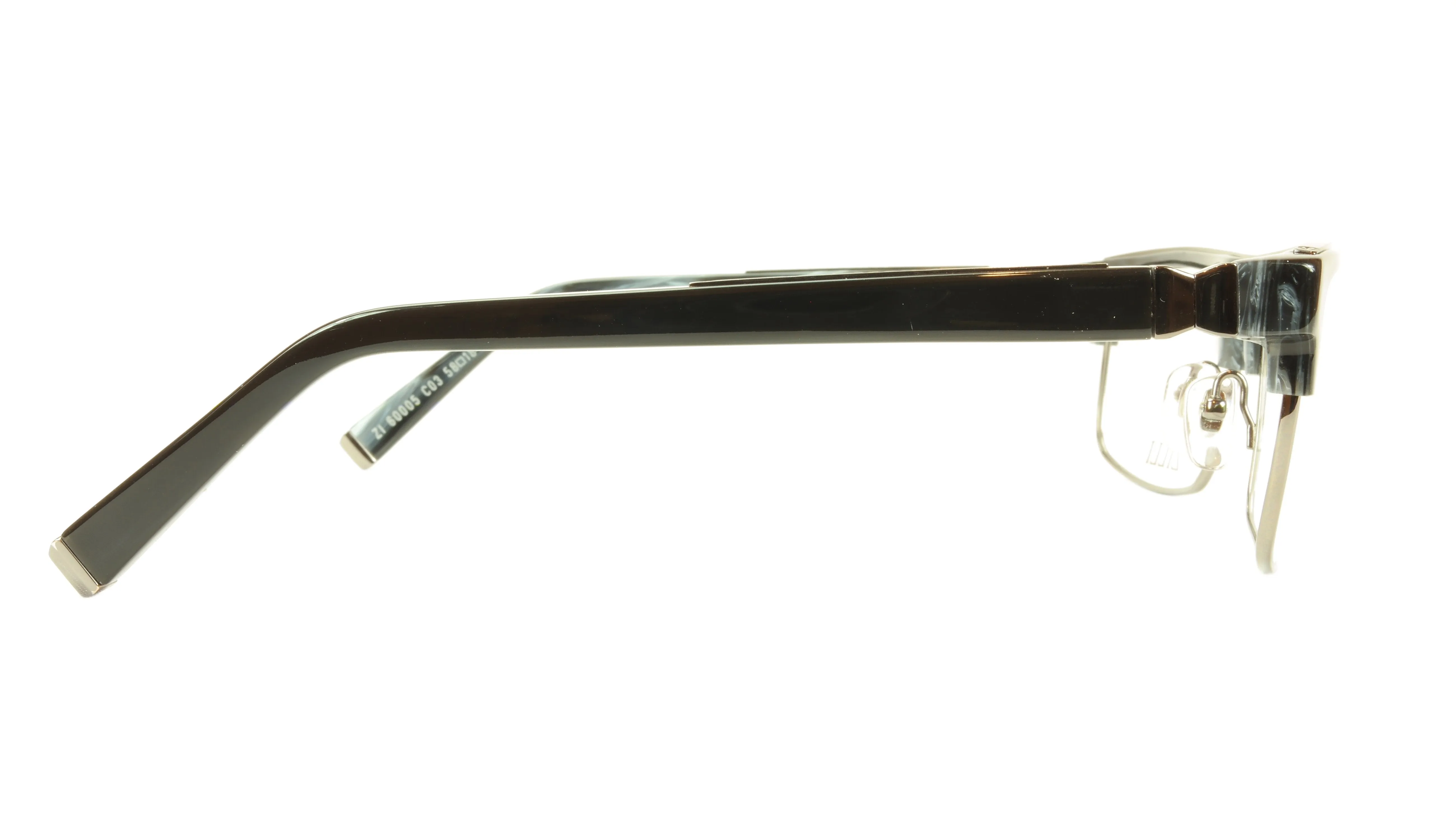 ZILLI Eyewear Featured Black Horn Style and Titanium