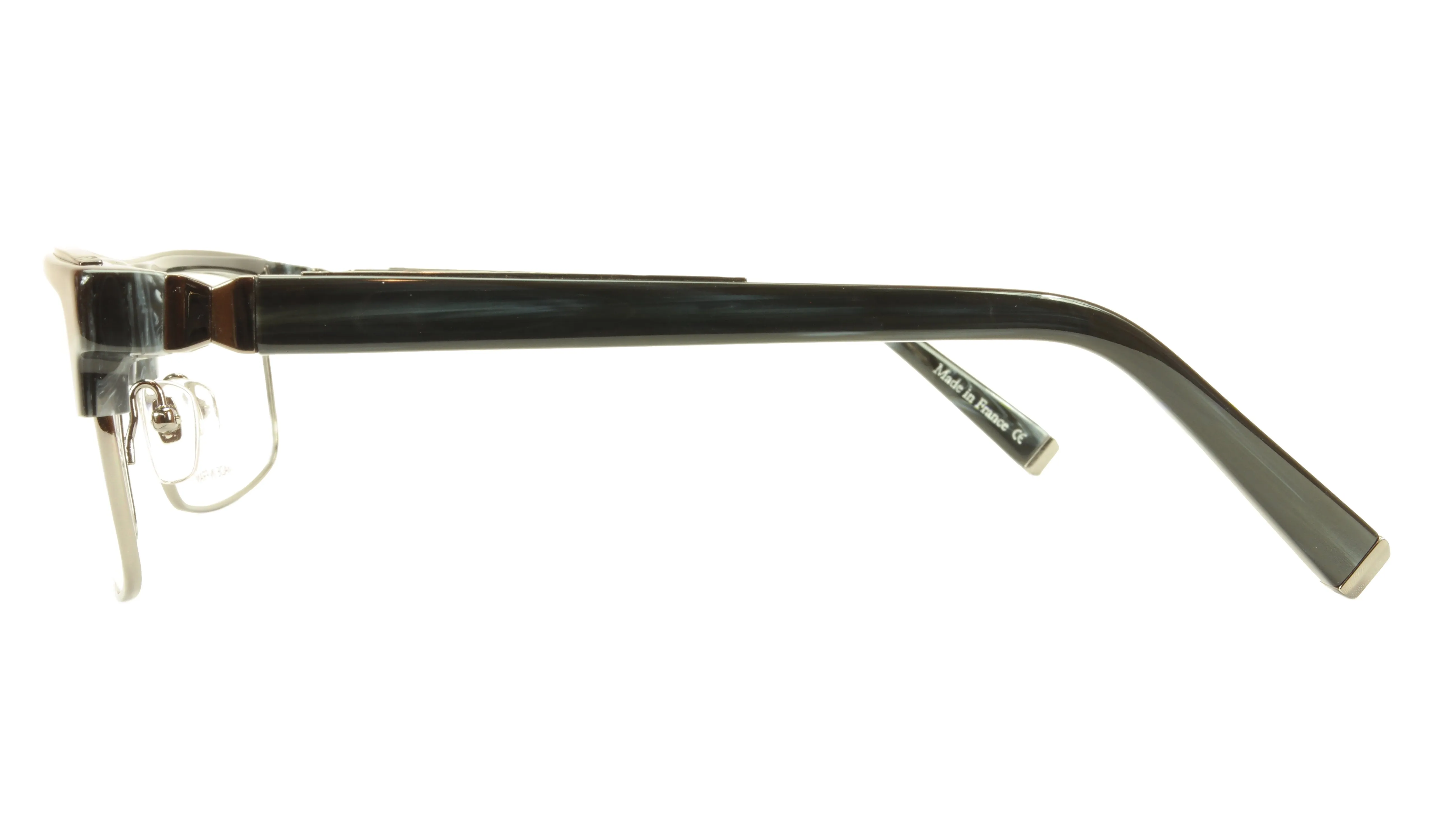 ZILLI Eyewear Featured Black Horn Style and Titanium