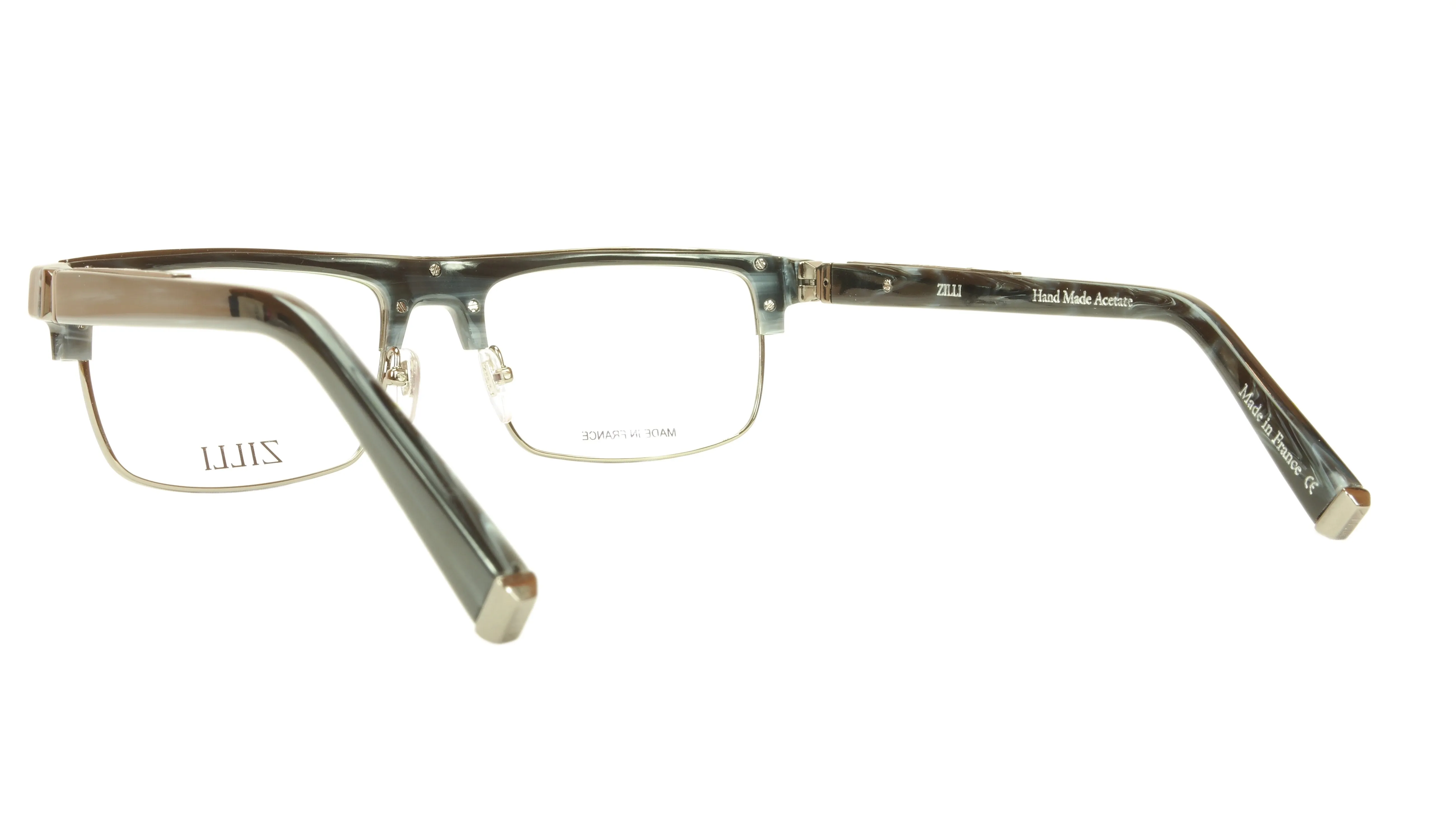 ZILLI Eyewear Featured Black Horn Style and Titanium
