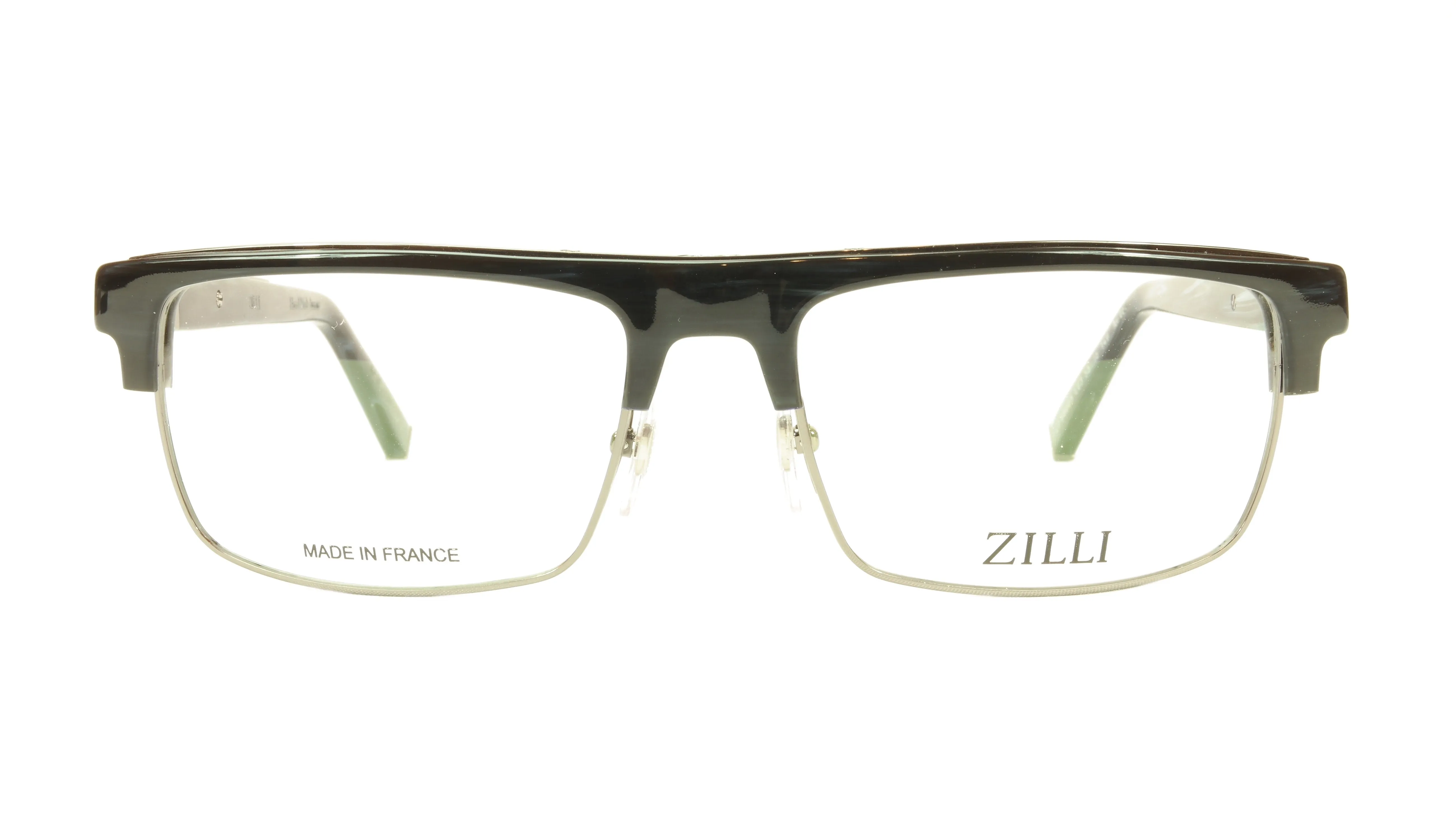 ZILLI Eyewear Featured Black Horn Style and Titanium