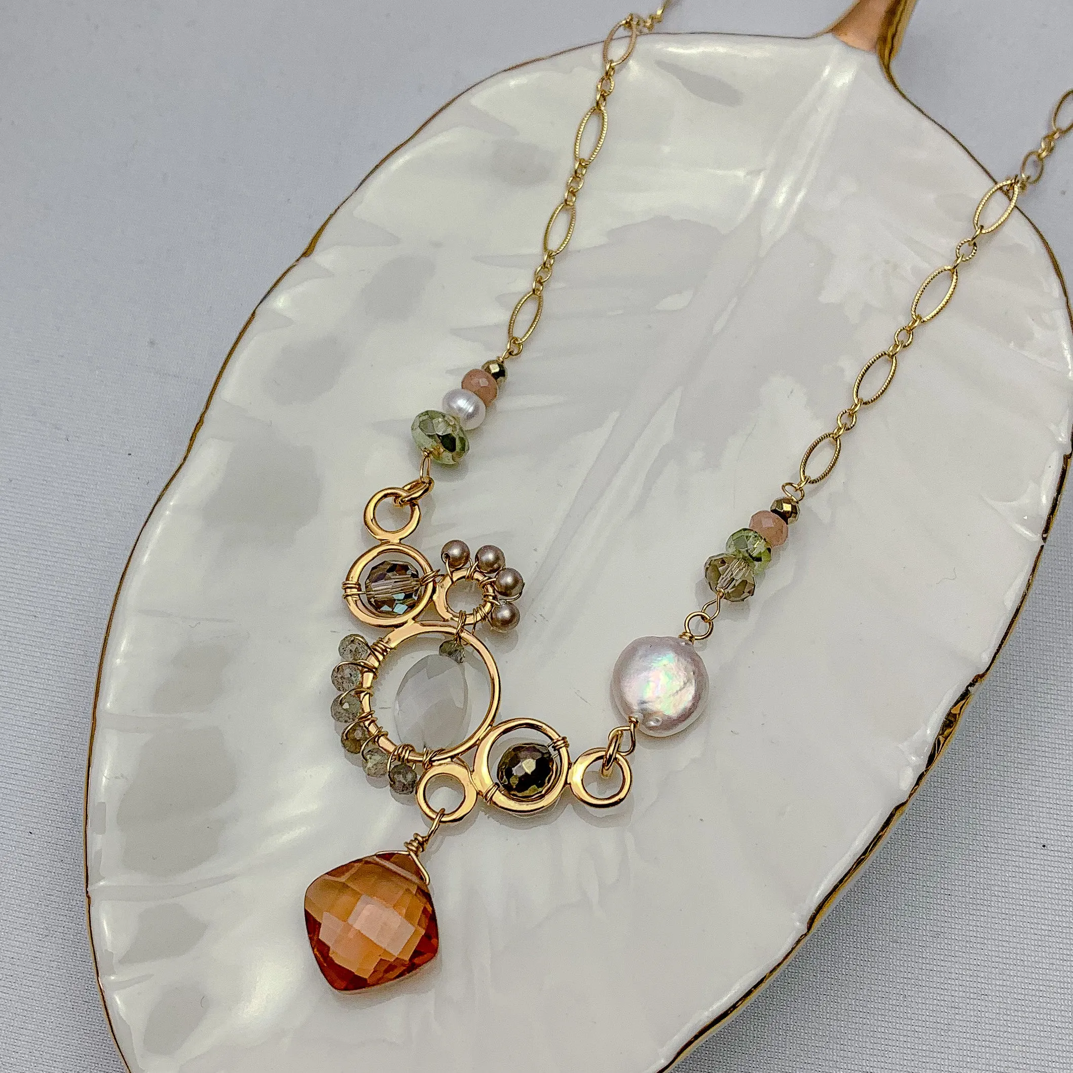 Zoe Paris Bubble Necklace