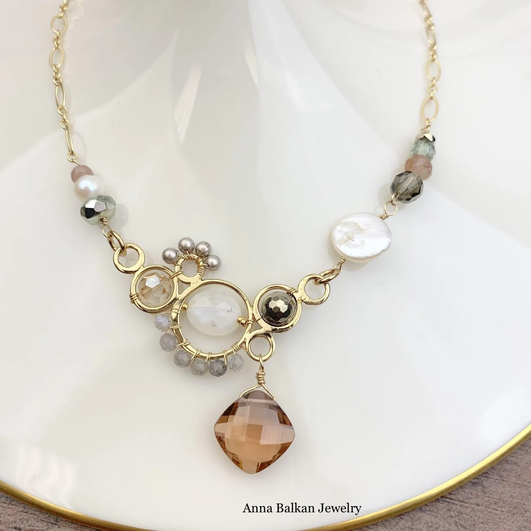 Zoe Paris Bubble Necklace