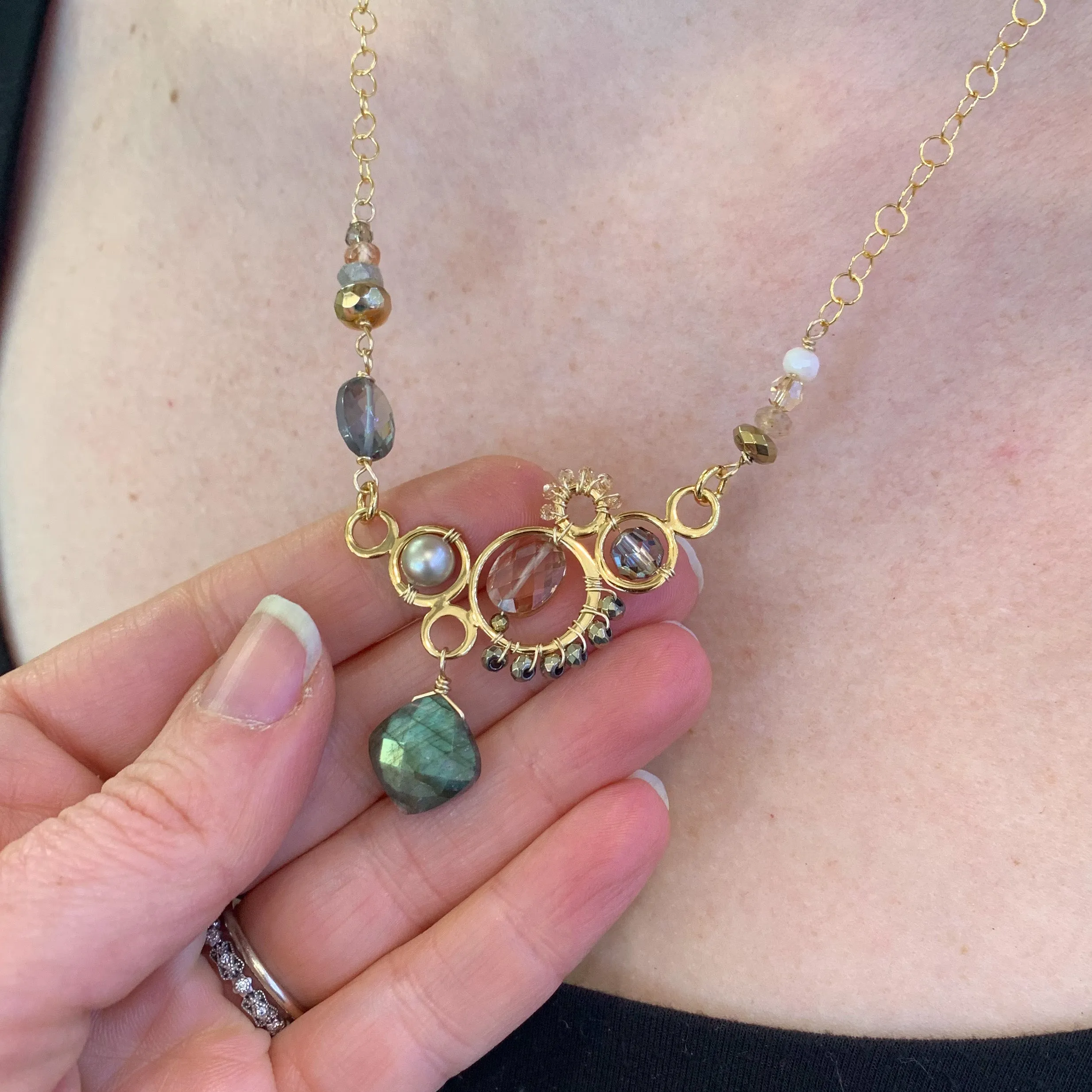 Zoe Paris Bubble Necklace