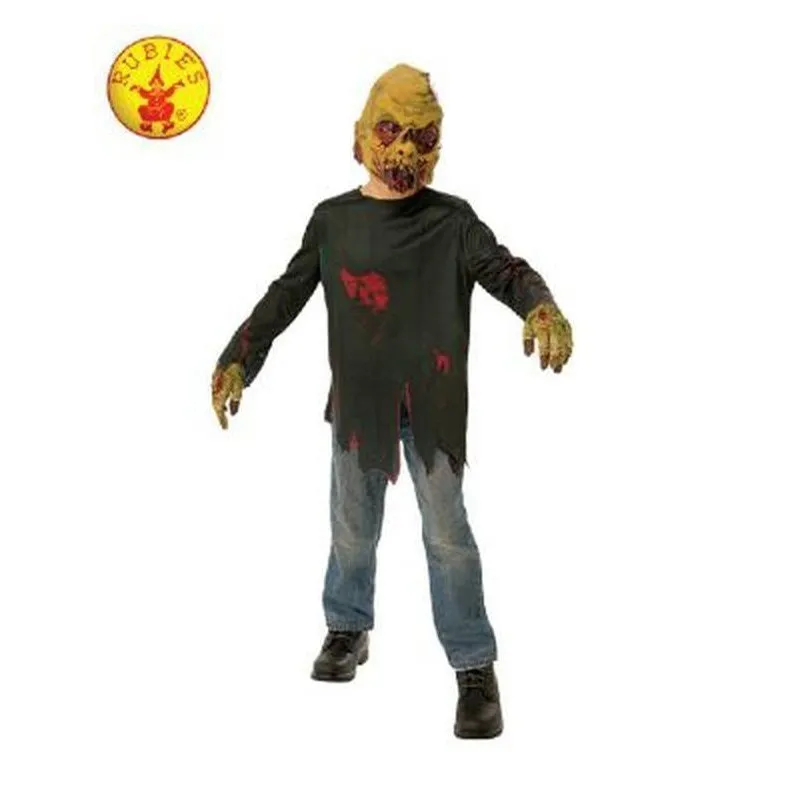 Zombie Avenger Costume, Child Size Large