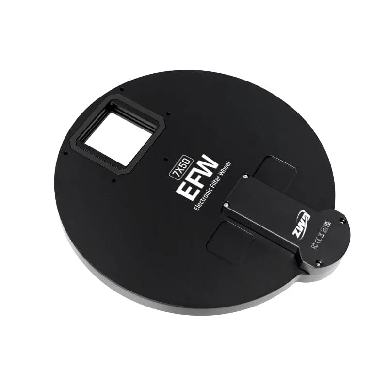 ZWO 7x50mm Square Filter Wheel - Updated Version - ZWO-EFW-7x50